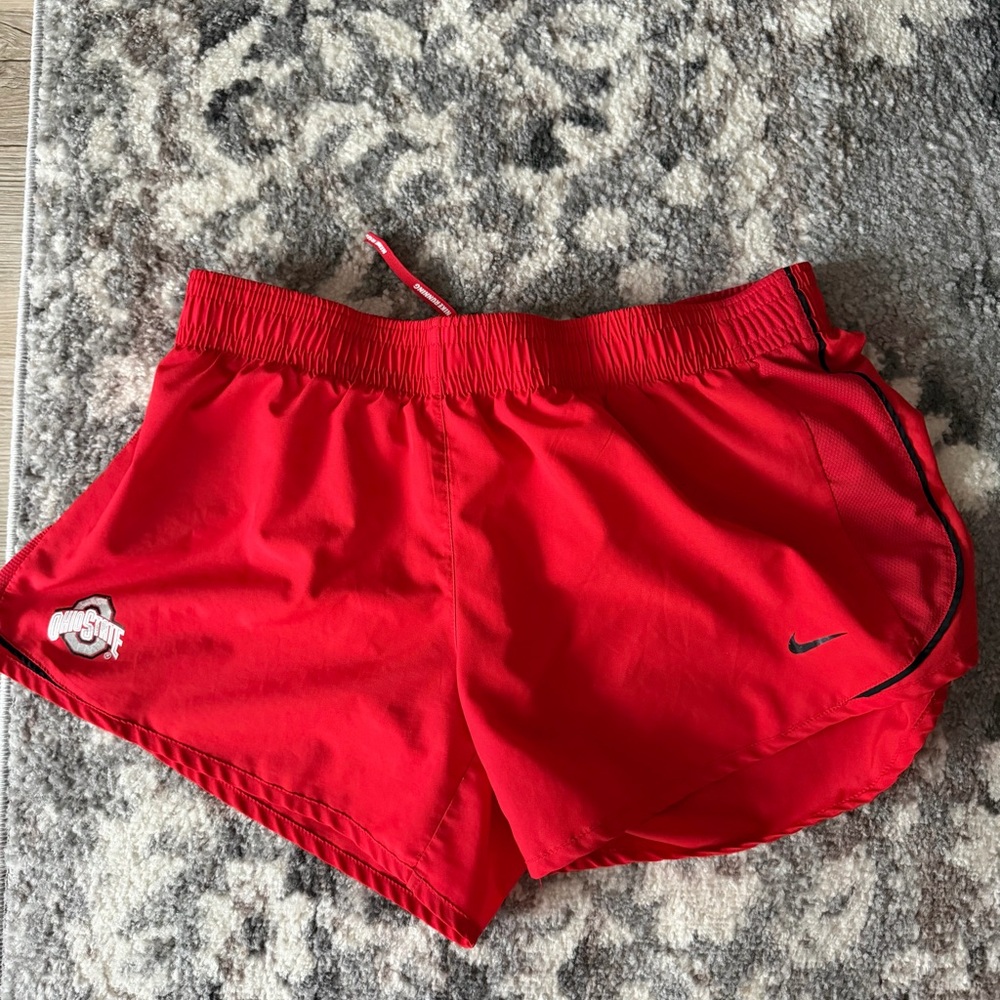 Nike Red Ohio State Athletic Shorts size L
